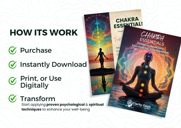 7 Chakras Made Easy: Your Step - by - Step e - Workbook - ClarityOasis.com