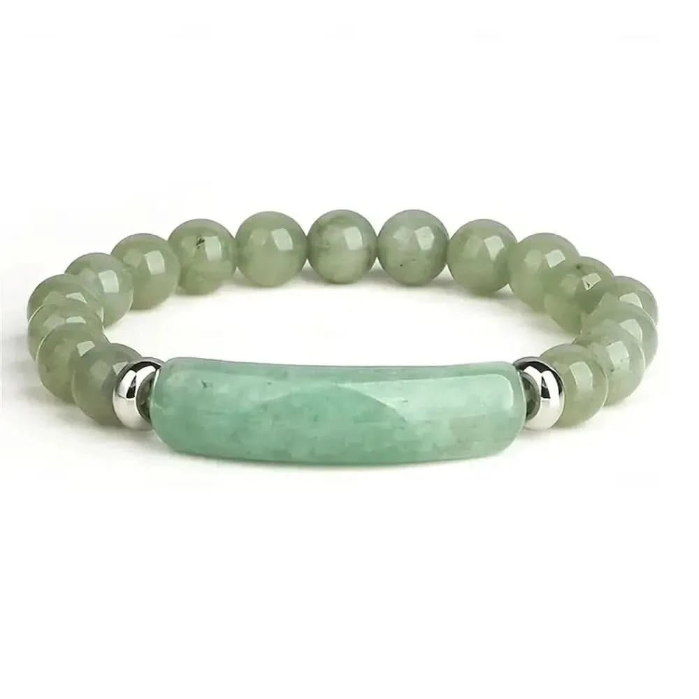 Healing Stone Bracelet – Turquoise, Obsidian, Tiger Eye, Onyx, Opal & Malachite Crystal Energy Jewelry - ClarityOasis.com