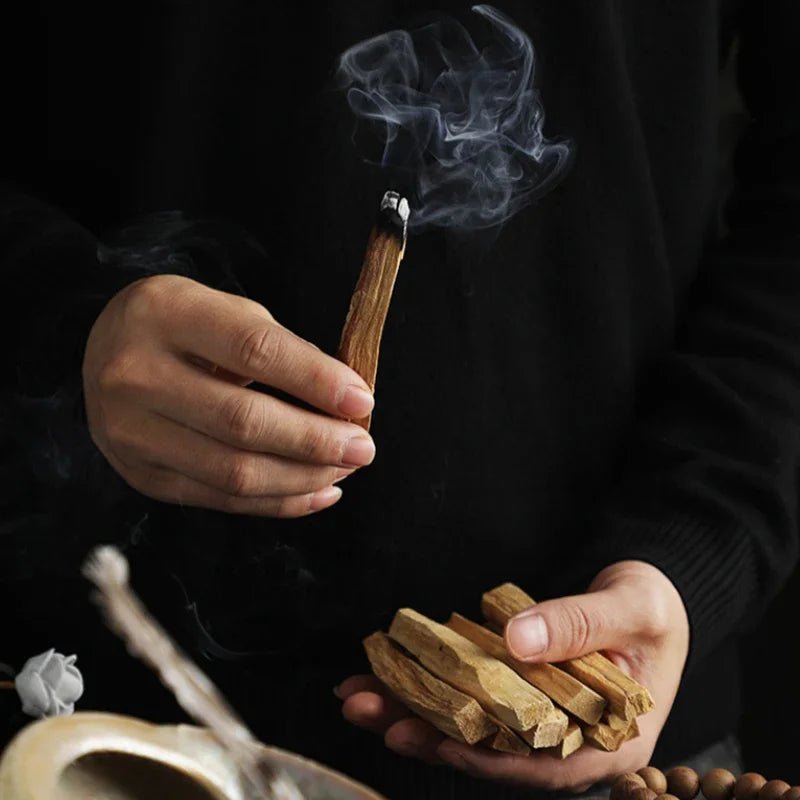 Palo Santo Incense Sticks | Natural Aromatherapy for Meditation & Energy Cleansing - ClarityOasis.com